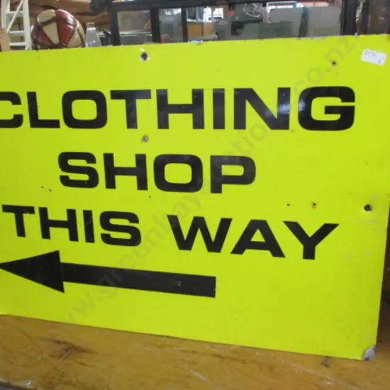 Shop Sign
