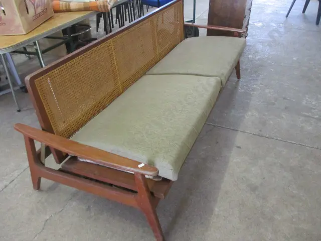 Mid Century Bed Settee Image 1++