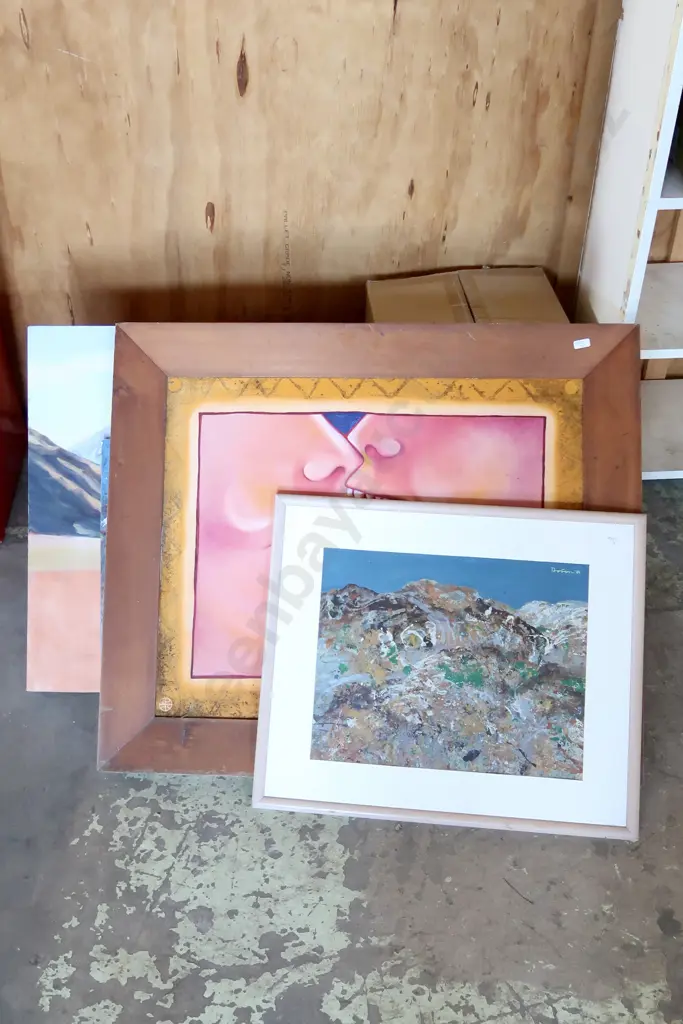 COLLECTION OF PAINTINGS Image 1++