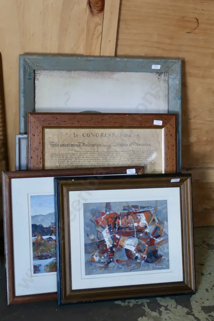 COLLECTION OF PAINTINGS Image 1++