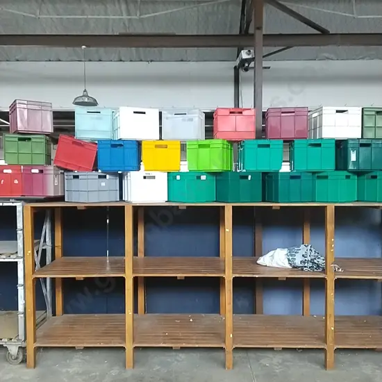 26 x SQUARE PLASTIC BOXES