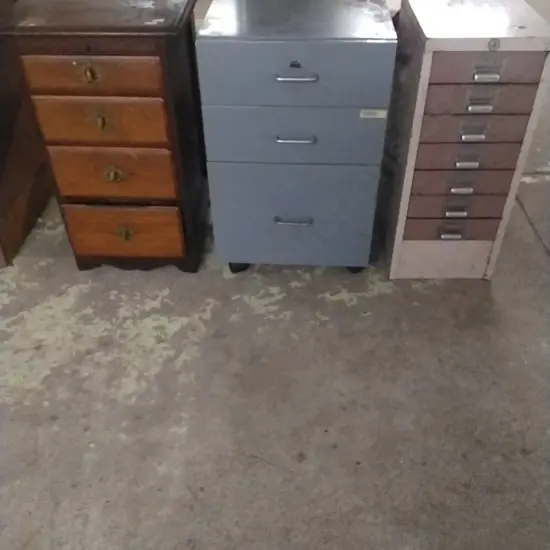 3 X OFFICE FILING DRAWERS
