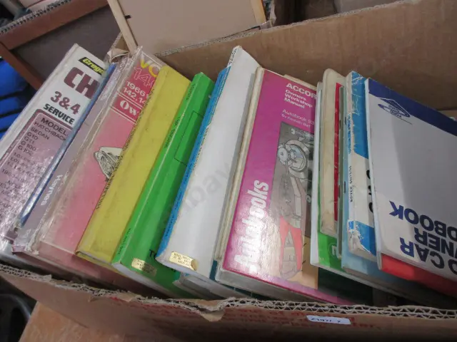 W/Shop Manuals Image 1++