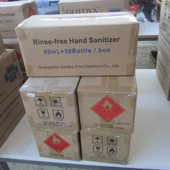 5 Boxes Hand San