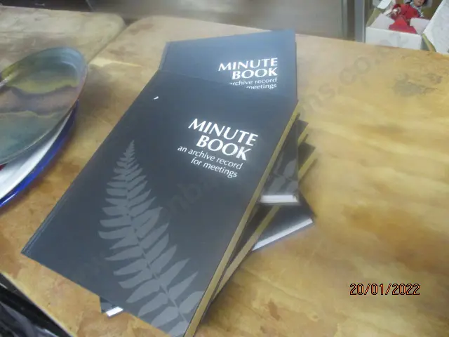 Minute Books Image 1++