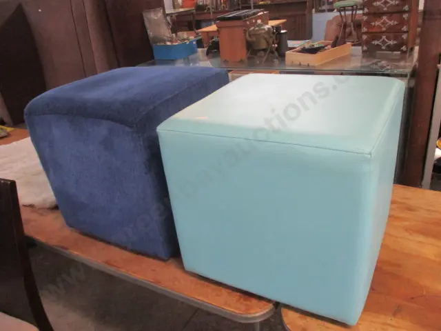 2 Cube Stools Image 1++