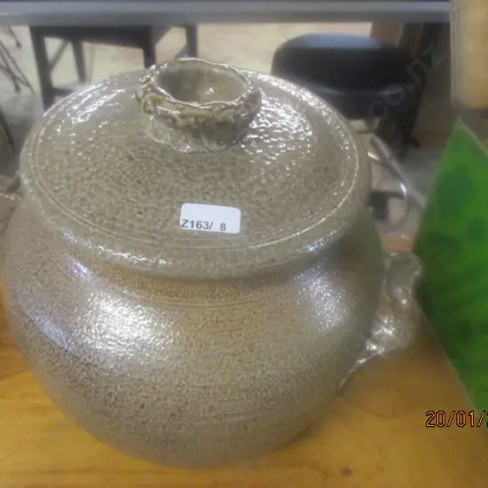 Lidded Crock