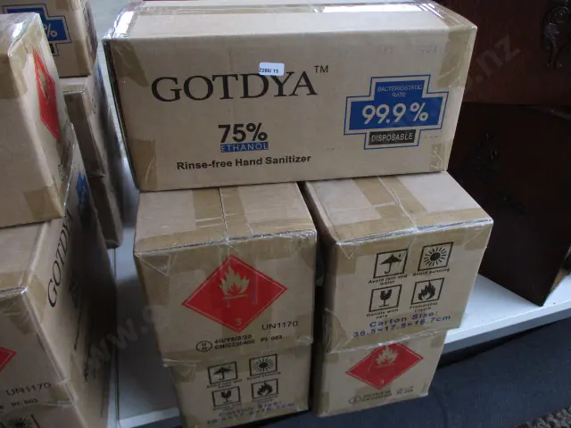 5 Boxes Hand San Image 1++