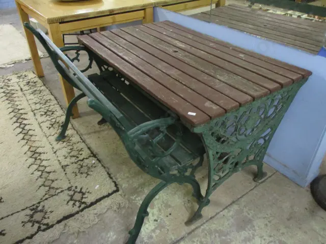 Garden Table and Bench Image 1++