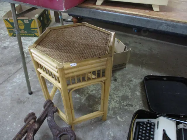 Cane Side Table Image 1++