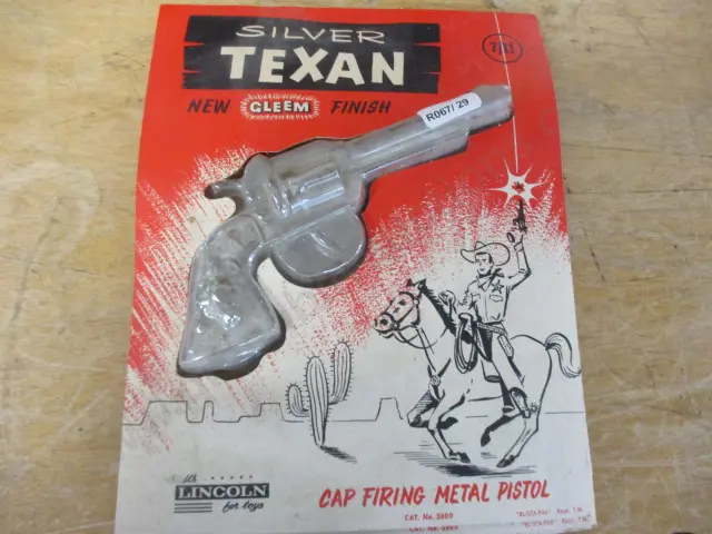 Silver Texan Capgun Image 1++