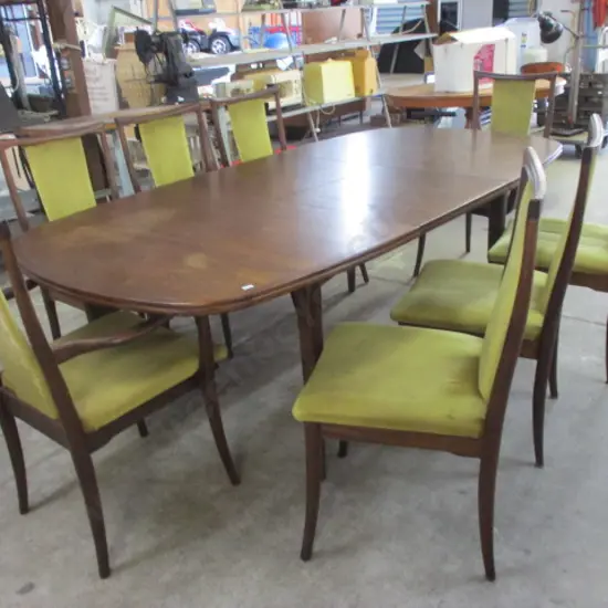 Table and 8 Chairs