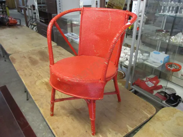 Lloyd Loom Chair Image 1++