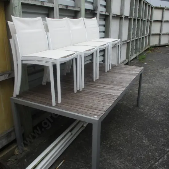 Patio Table and 8 Chairs