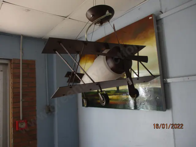 Model Biplane Lamp Image 1++