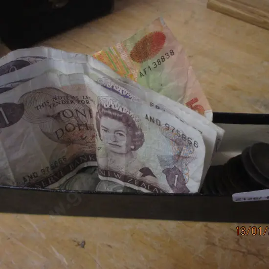 Coins and banknotes
