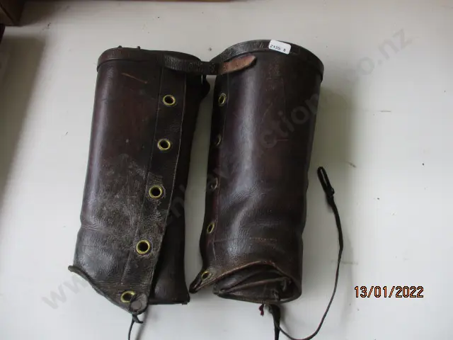 Leather Spats Image 1++
