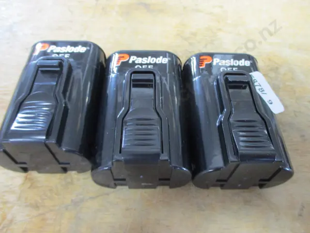 3 Paslode Batteries Image 1++
