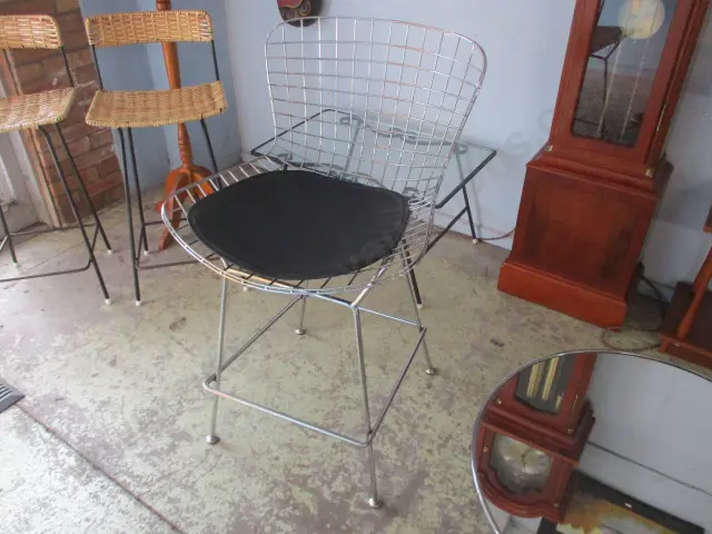 Chrome Stool Image 1++
