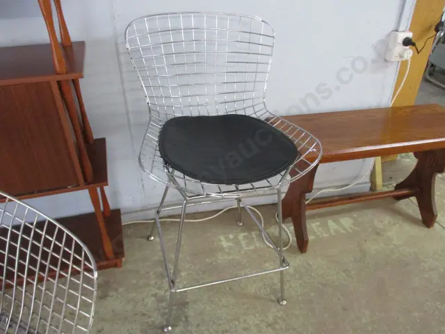 Chrome Stool Image 1++