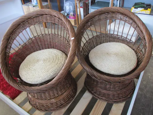 Pr Cane Chairs Image 1++