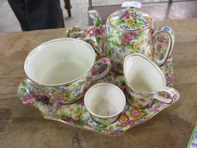 Floral Braekfast Set Image 1++