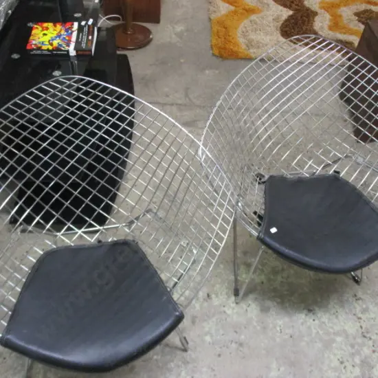 Pr Metal Chairs