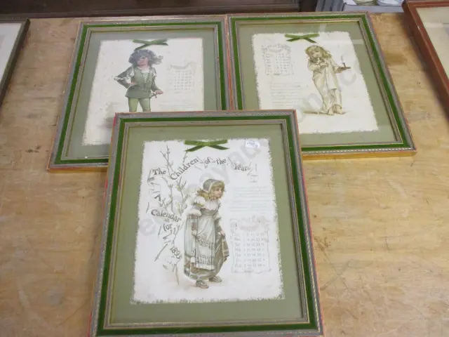 Vintage Calendar Prints Image 1++