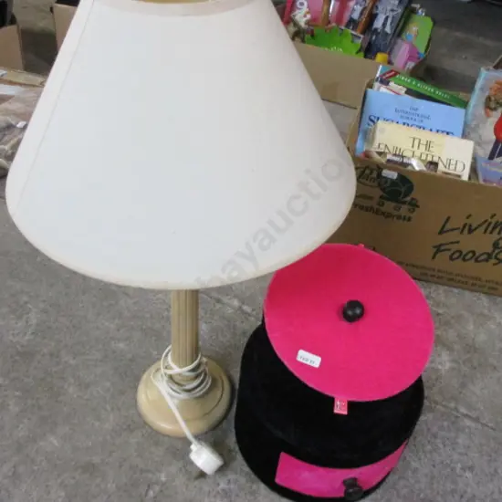 Jewellery Box and Lamp
