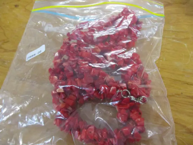 Coral Necklace Image 1++