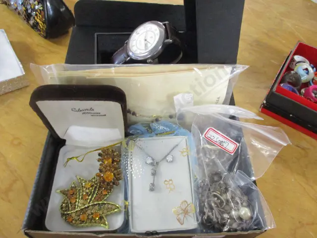 Watch Silver and Costume Image 1++