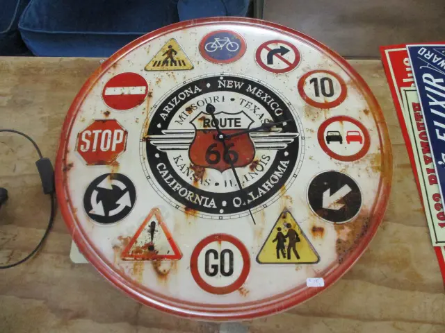 Route66 Clock Image 1++