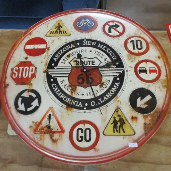 Route66 Clock