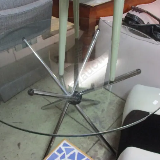 Glass Top Table