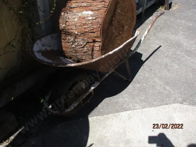Rusty Wheelbarrow Image 1++