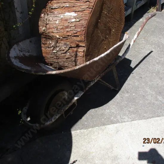Rusty Wheelbarrow