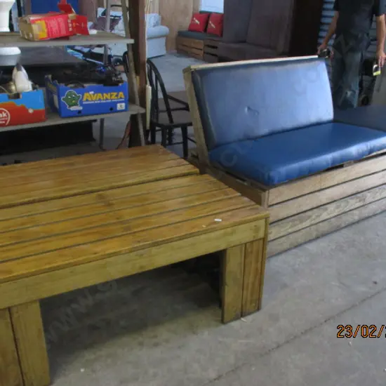 Mancave Couch and 2 Tables