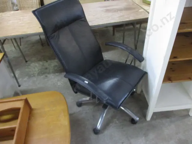 Exe Leather Chair Image 1++