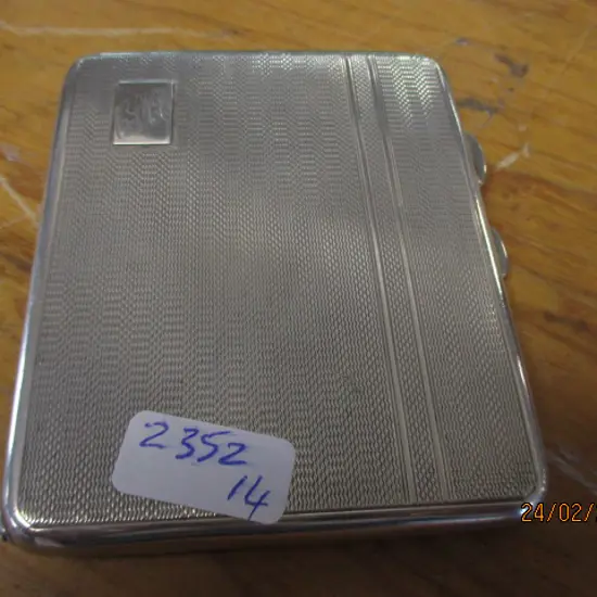 Silver Cig Case