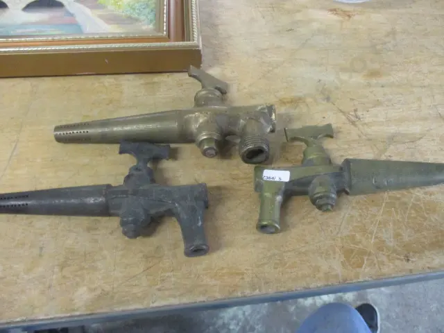 3 Brass Keg Taps Image 1++