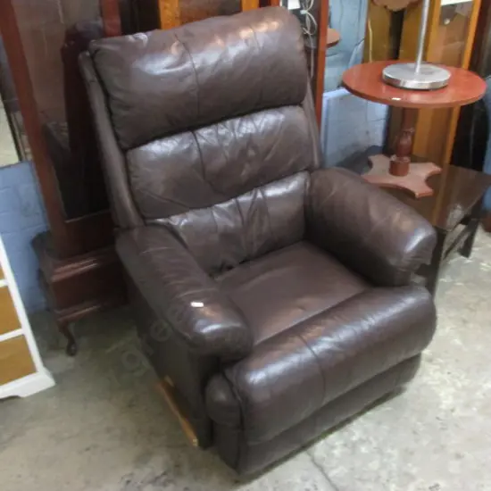 Leather Lazeboy Chair