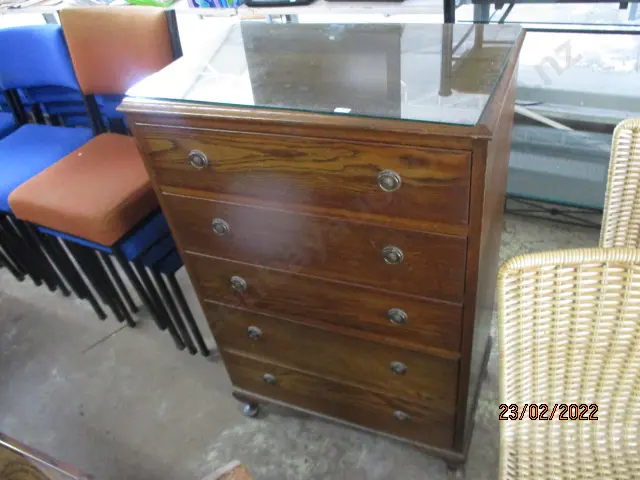 Oak Tallboy Image 1++