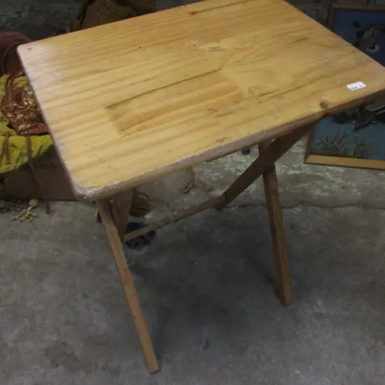 Folding Side Table