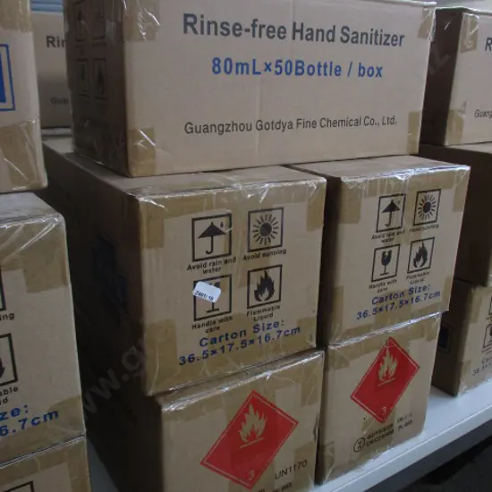 5 Boxes Hand San