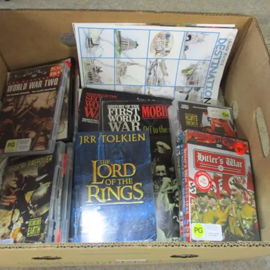 Books and Dvds