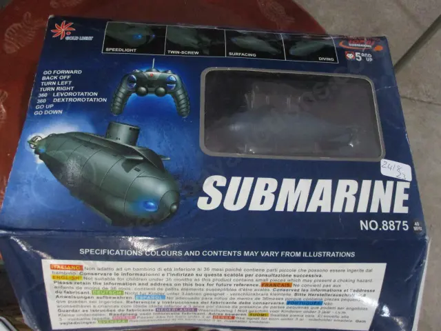 Model Submarine Image 1++