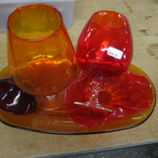 Coloured Glassware
