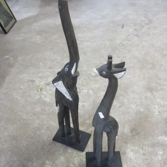 Carved Animals
