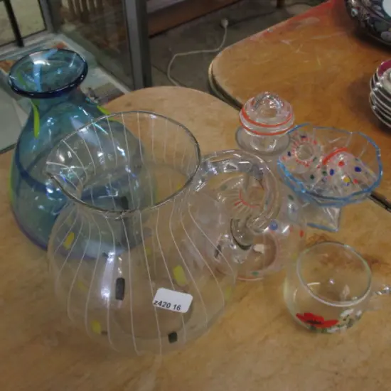 Coloured Glassware