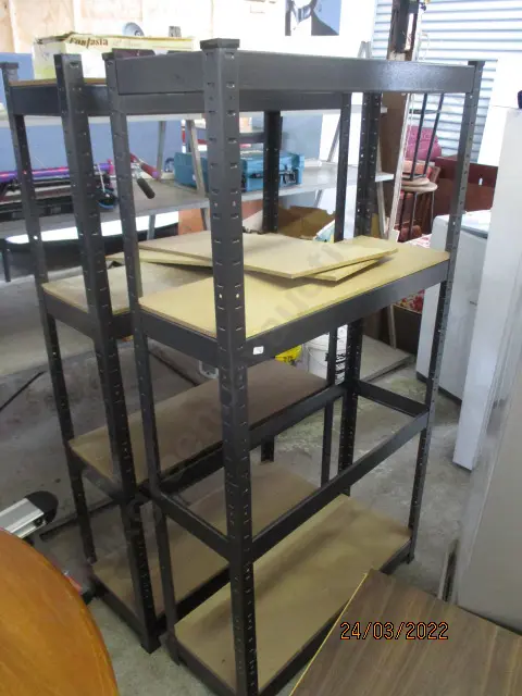2 Shelving Units Image 1++
